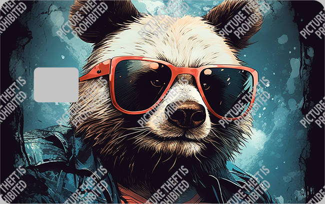 Bank  Card Sticker-BC-2595